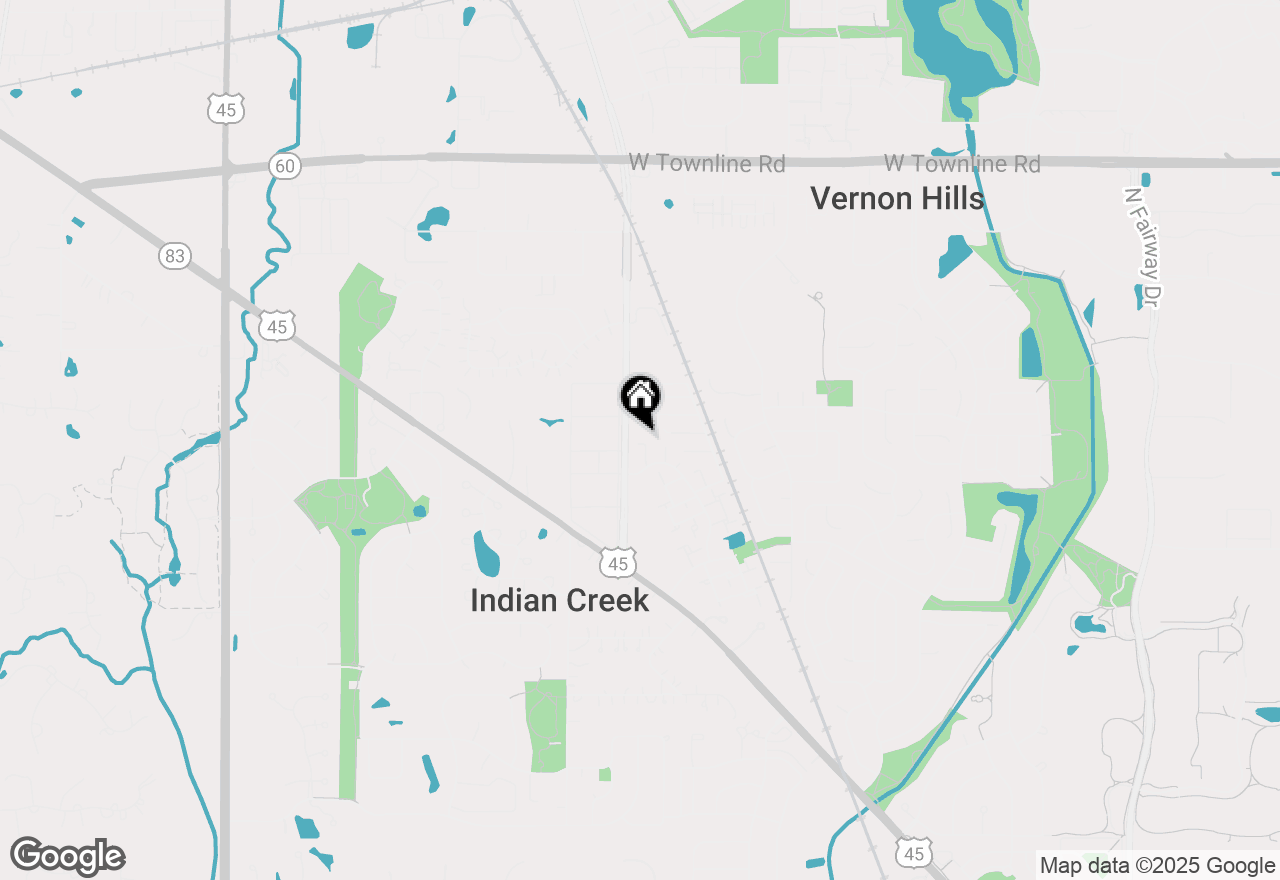 Map of 241 Sunset Court #241, Vernon Hills, IL 60061