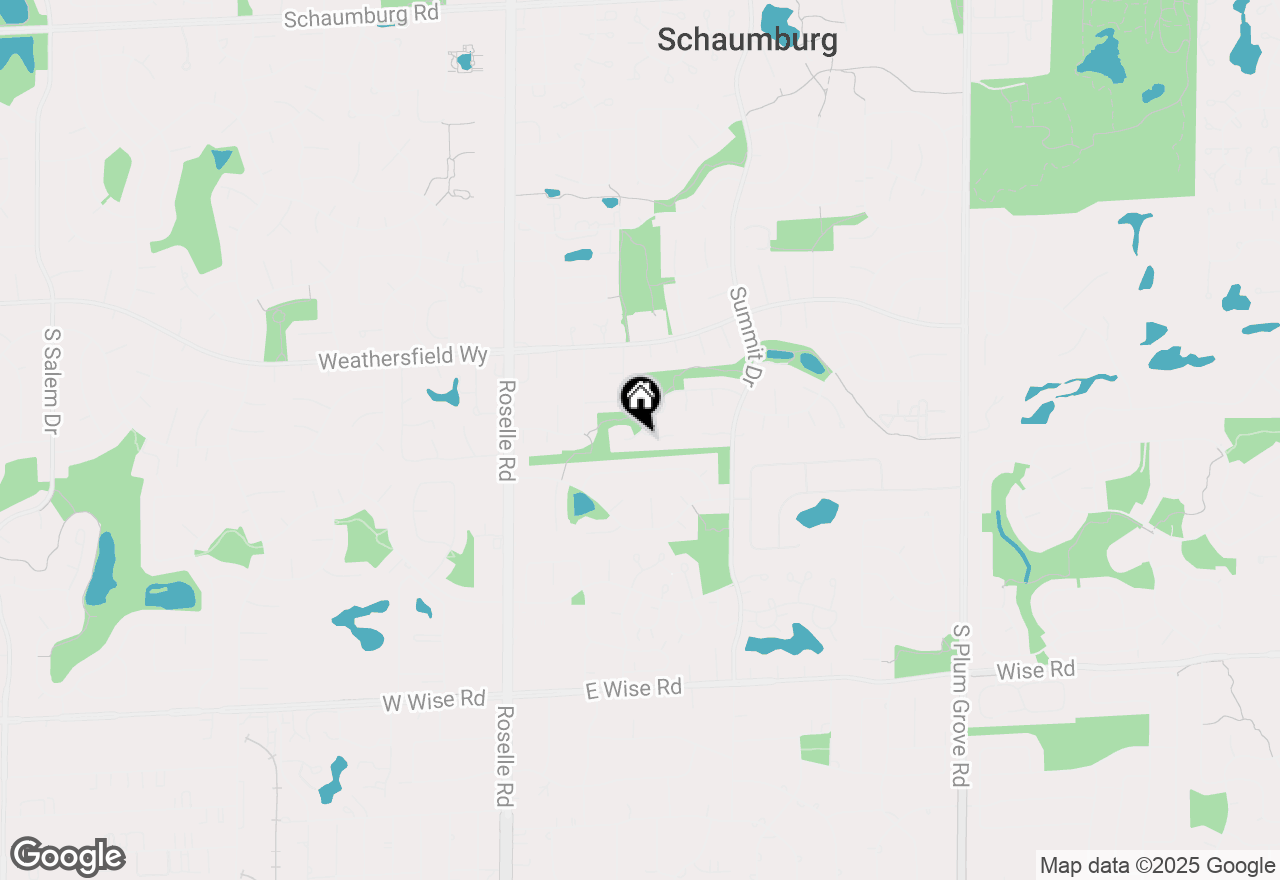 Map of 209 Clearbrook Court, Schaumburg, IL 60193