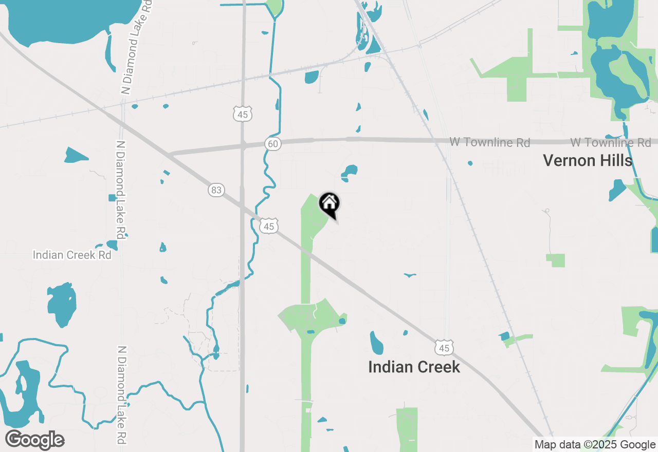 Map of 902 Sparta Court, Vernon Hills, IL 60061