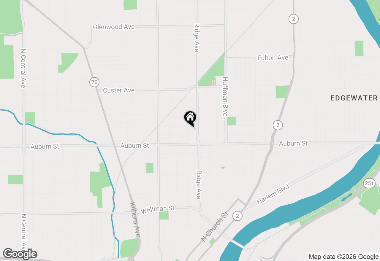 Map of 1615 Carney Avenue, Rockford, IL 61103