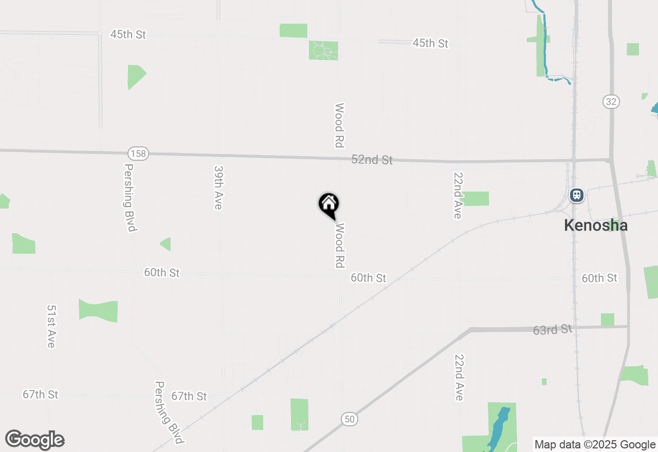 Map of 5547 31st Ave, Kenosha, WI 53144