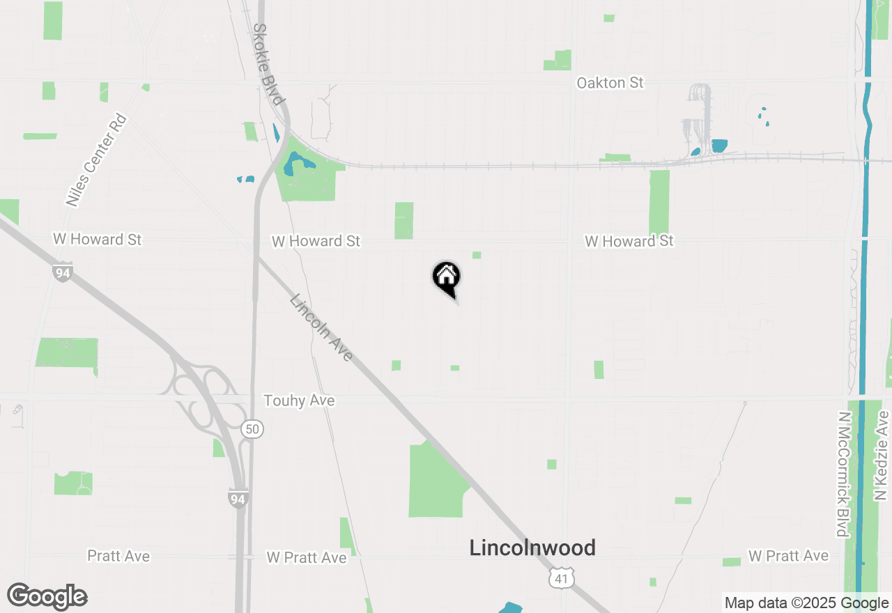 Map of 7418 Kildare Avenue, Skokie, IL 60076