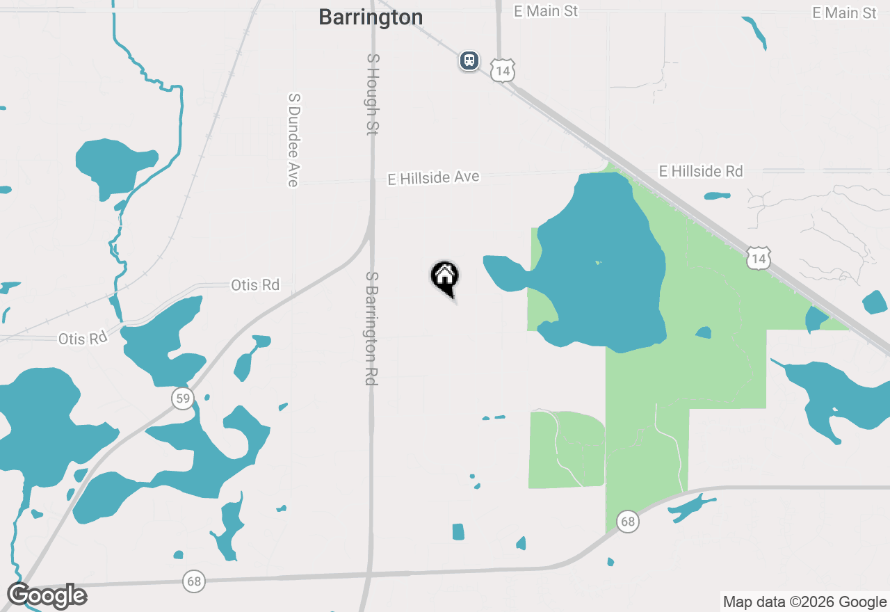 Map of 1010 S Summit Street, Barrington, IL 60010