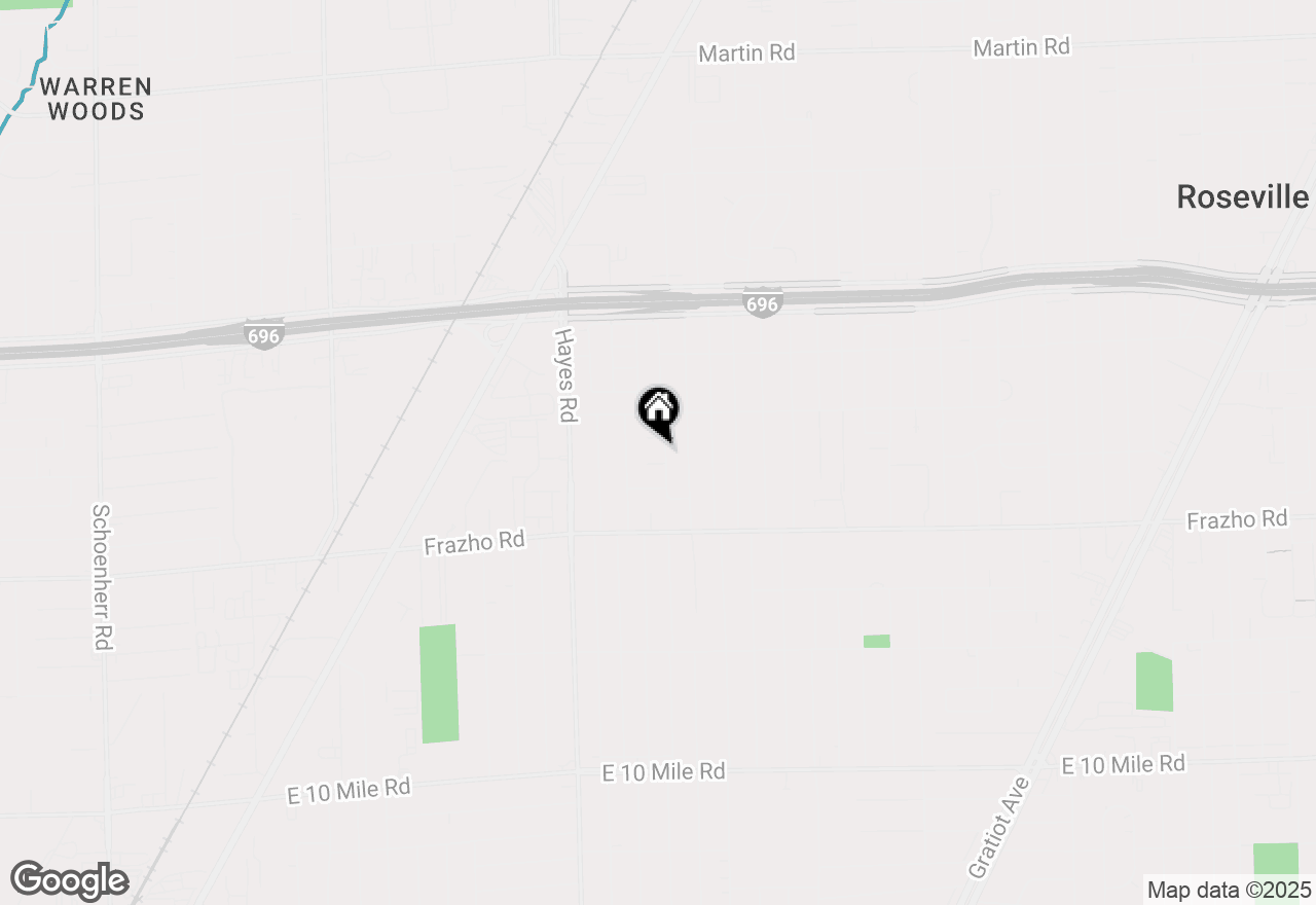 Map of 26319 Dale Court, Roseville, MI 48066