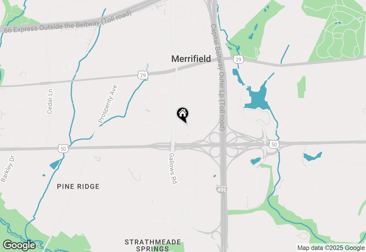 Map of 8189 Skelton Circle, Falls Church, VA 22042