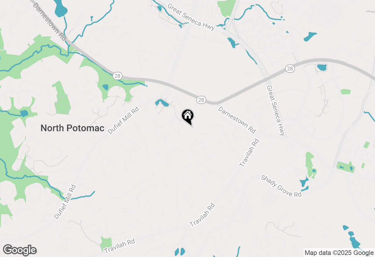 Map of 9 Prairie Landing Court, North Potomac, MD 20878