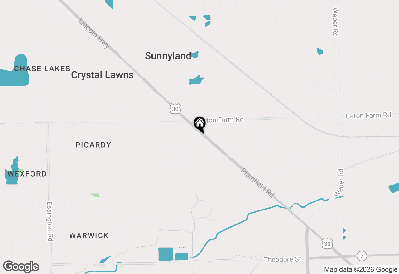 Map of 2357 Plainfield Road #A, Crest Hill, IL 60403