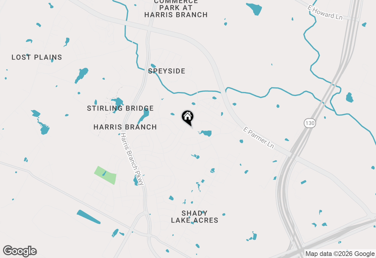 Map of 6801 Banff Cv, Austin, TX 78754