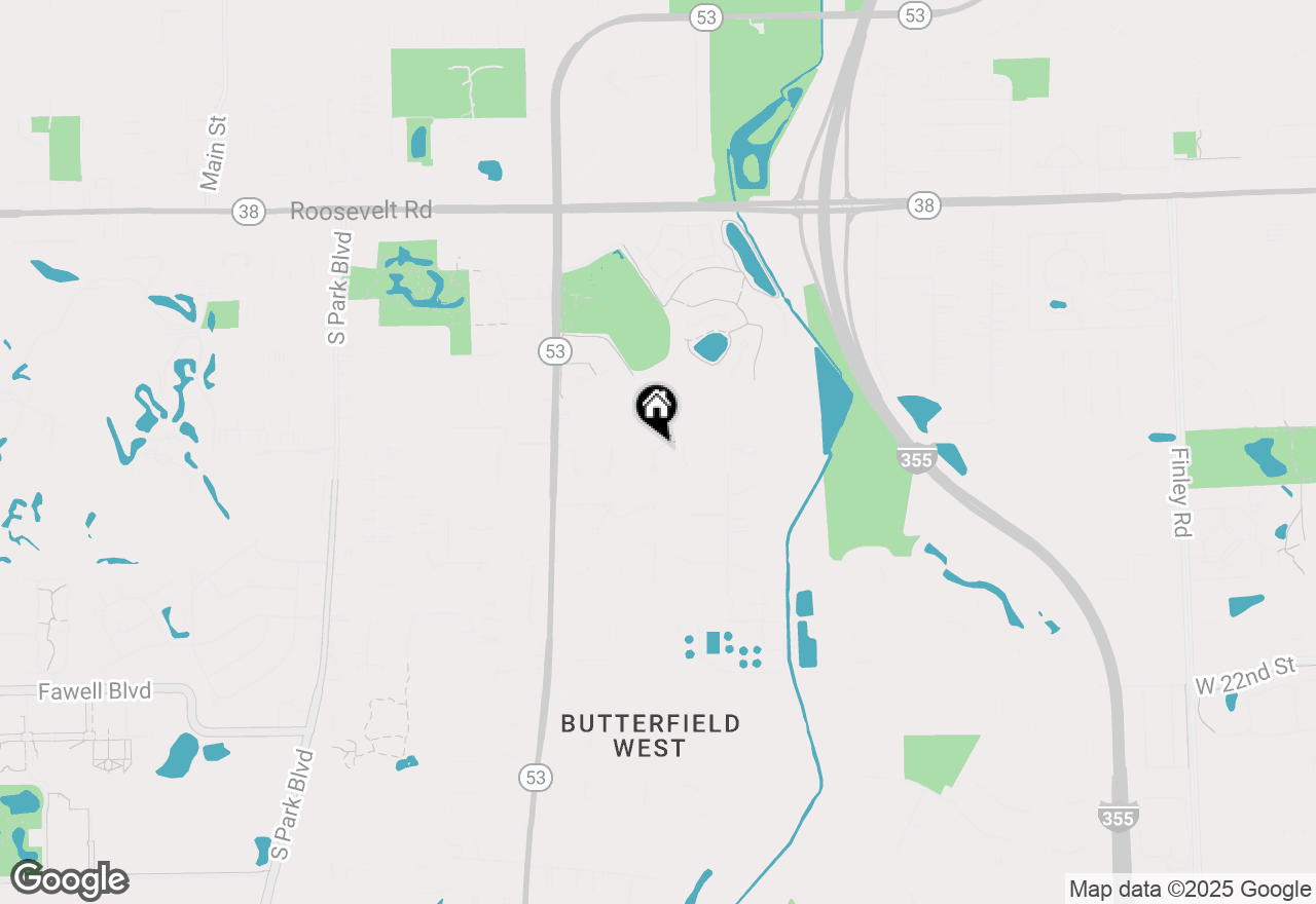 Map of 179 Jonathan Court, Glen Ellyn, IL 60137