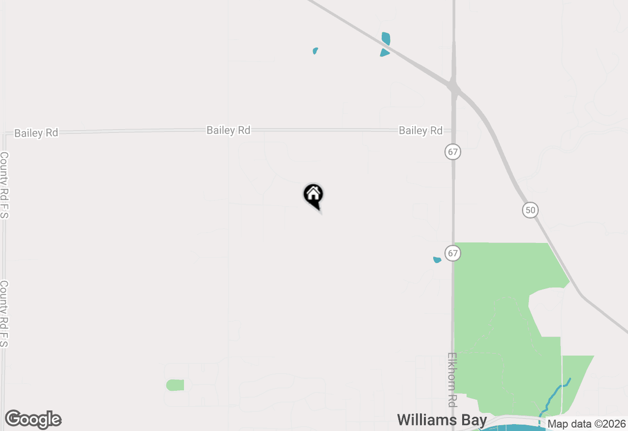 Map of 413 Kensington Ct #LT129 GRANT, Williams Bay, WI 53191