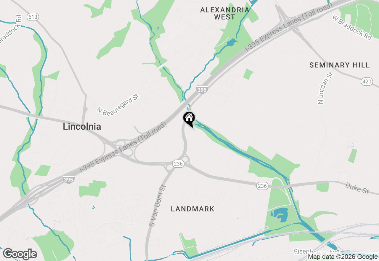 Map of 5500 Holmes Run Parkway #508, Alexandria, VA 22304