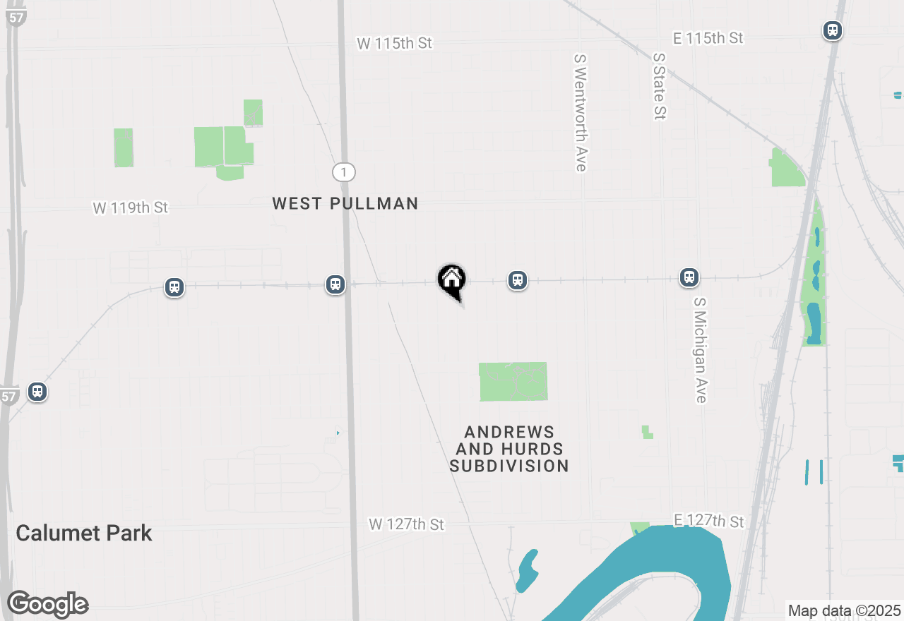Map of 12141 S Parnell Avenue, Chicago, IL 60628