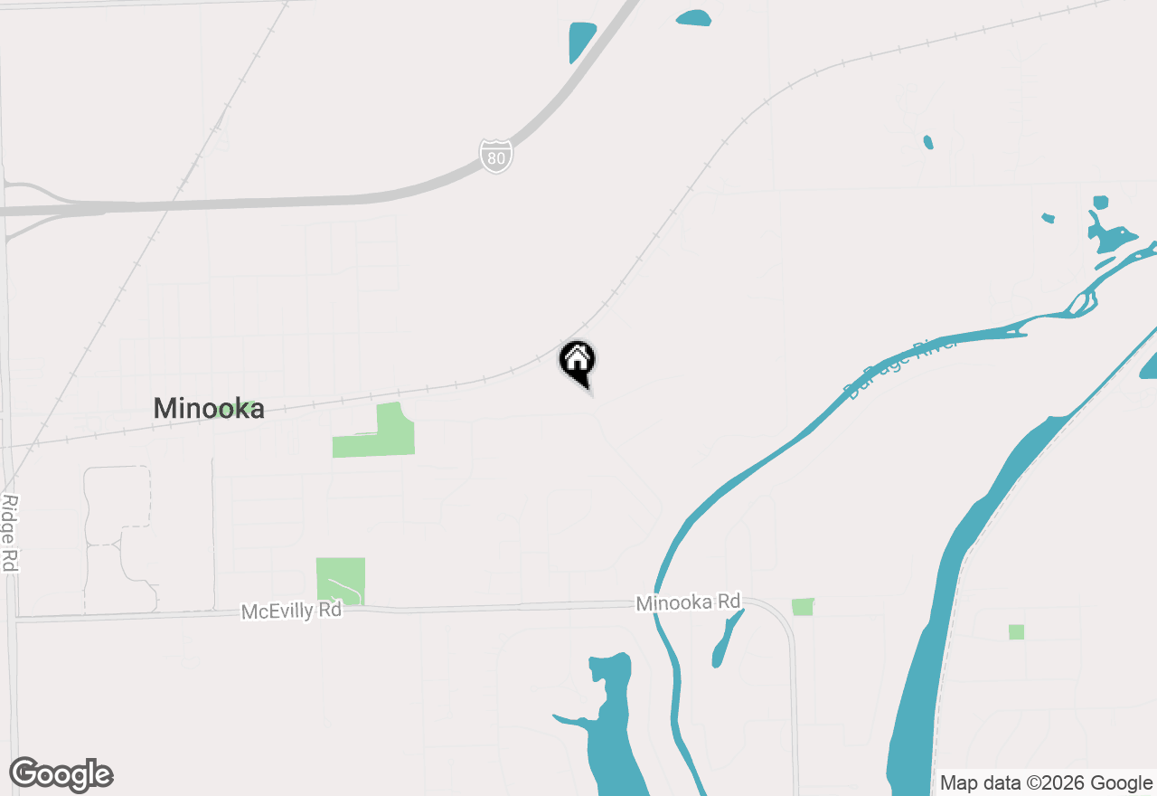 Map of 517 Rivers Edge Drive, Minooka, IL 60447