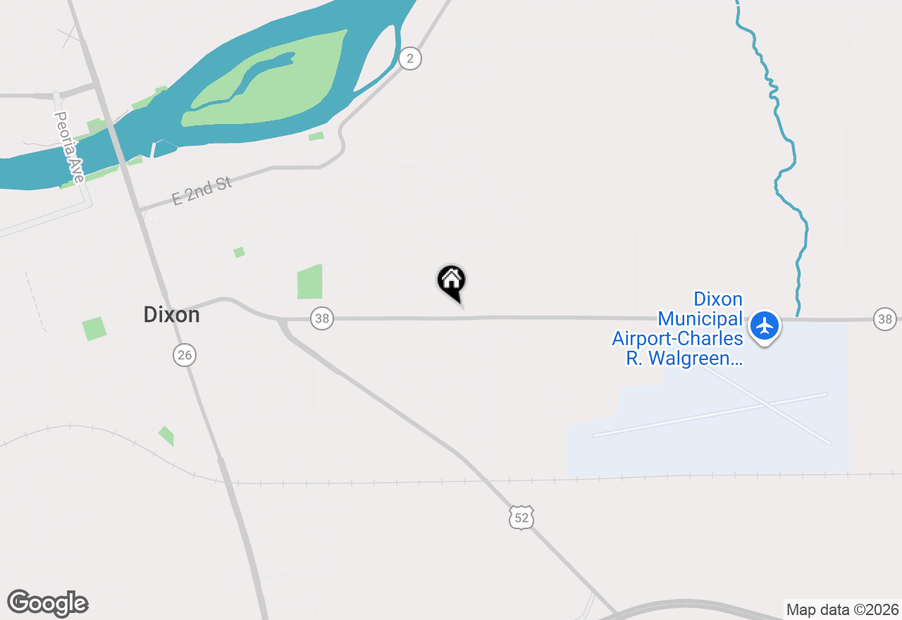 Map of 1139 Franklin Grove Road, Dixon, IL 61021