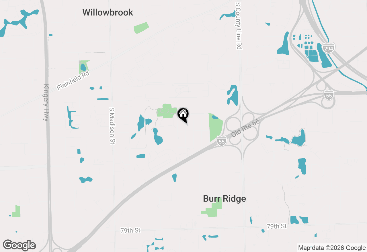 Map of 7240 Giddings Avenue, Burr Ridge, IL 60527