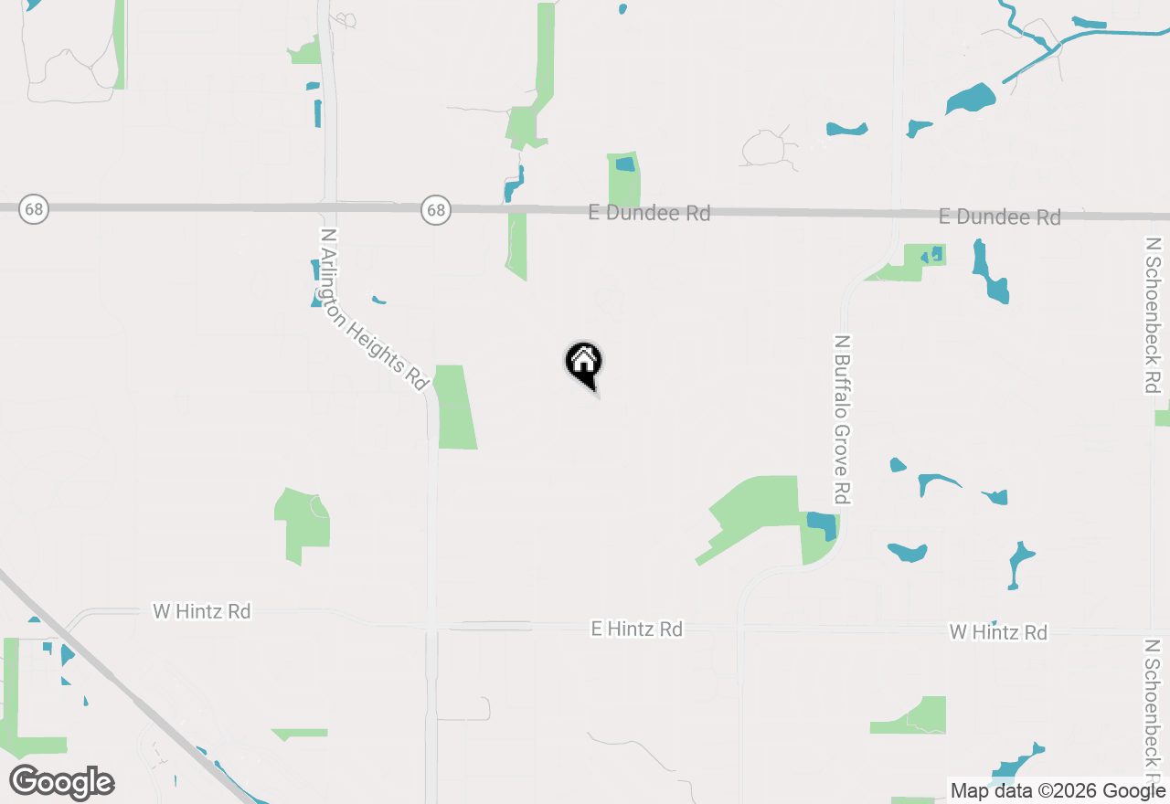 Map of 3096 N Daniels Court #3096, Arlington Heights, IL 60004