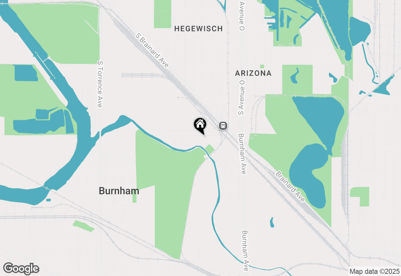 Map of 2951 E 138th Place, Burnham, IL 60633