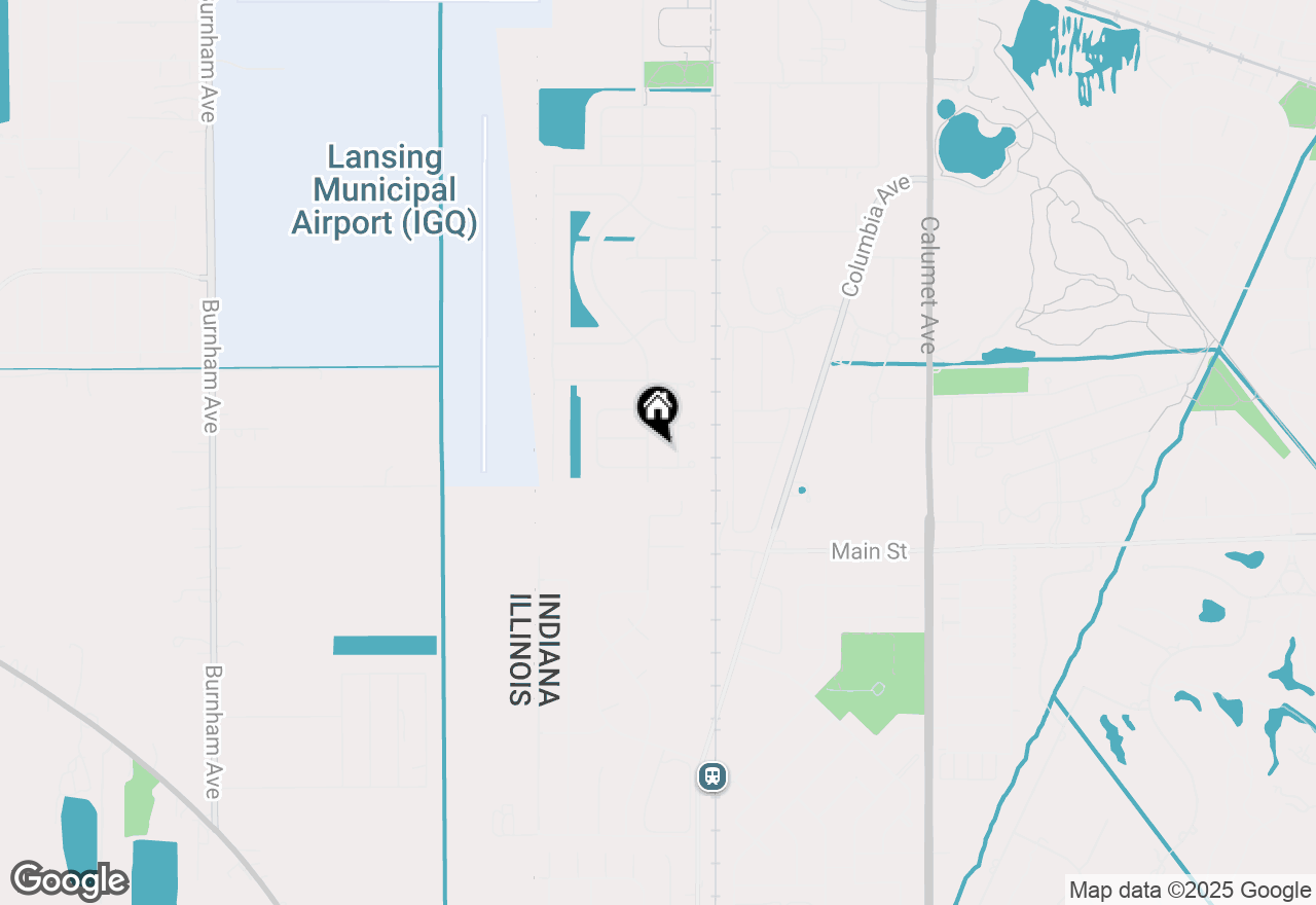 Map of 10317 Margo Lane, Munster, IN 46321