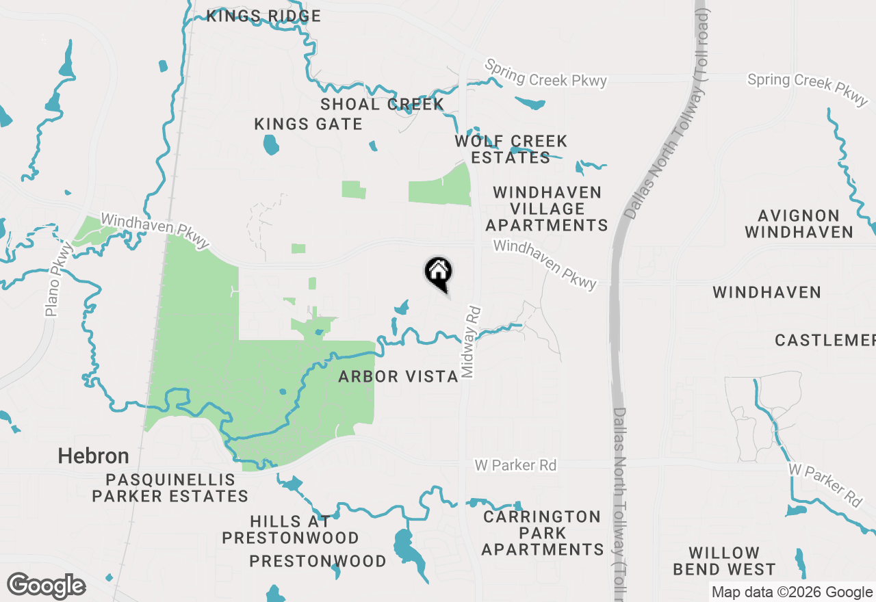 Map of 6429 Fallon Court, Plano, TX 75093