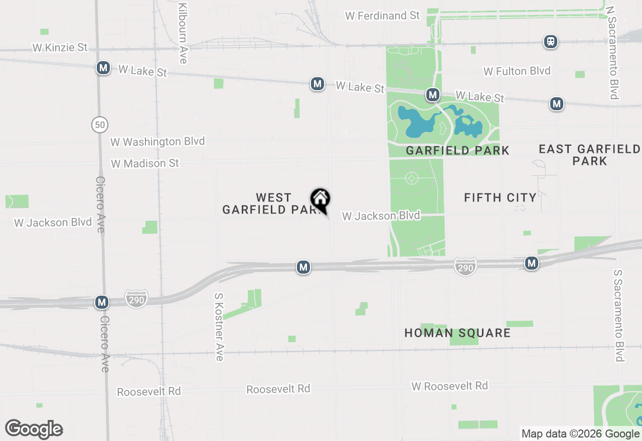 Map of 4021 W Jackson Boulevard, Chicago, IL 60624