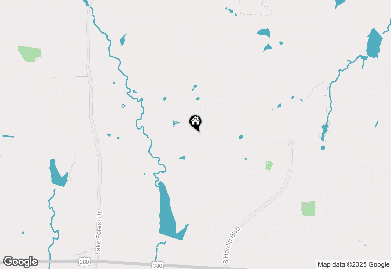 Map of 3916 Attwater Street, Mckinney, TX 75071