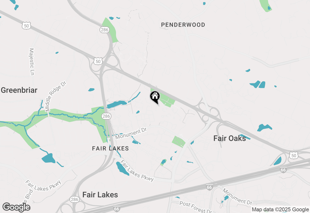 Map of 4014 Rosemeade Drive, Fairfax, VA 22033