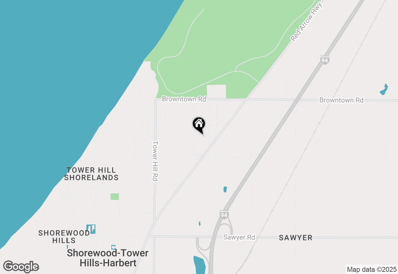 Map of 12330 Betty May Avenue, Sawyer, MI 49125