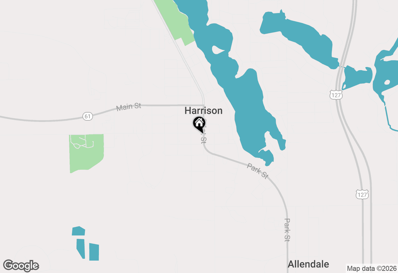 Map of 190 E Spruce Street, Harrison, MI 48625