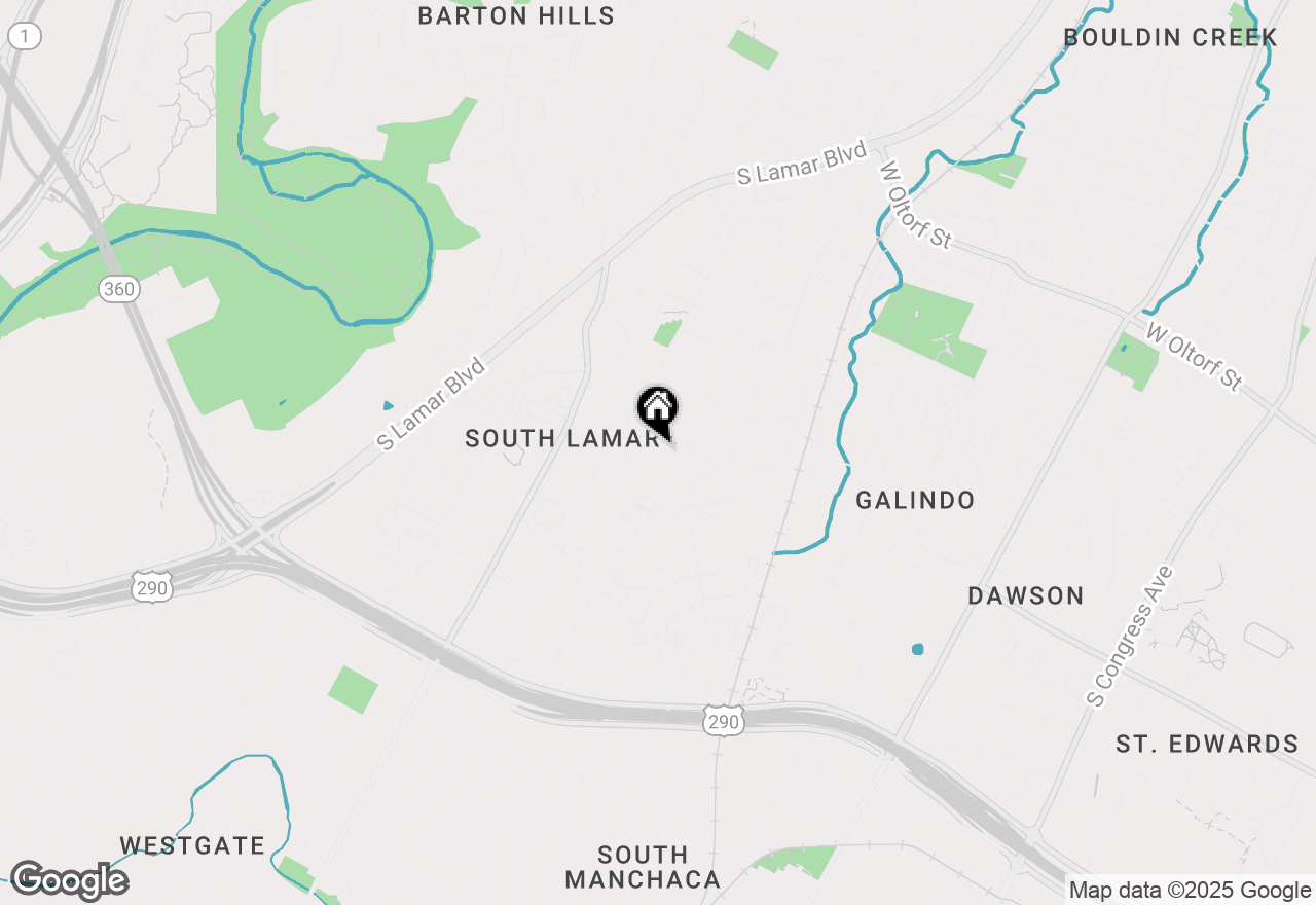 Map of 3308 Doolin Dr, Austin, TX 78704