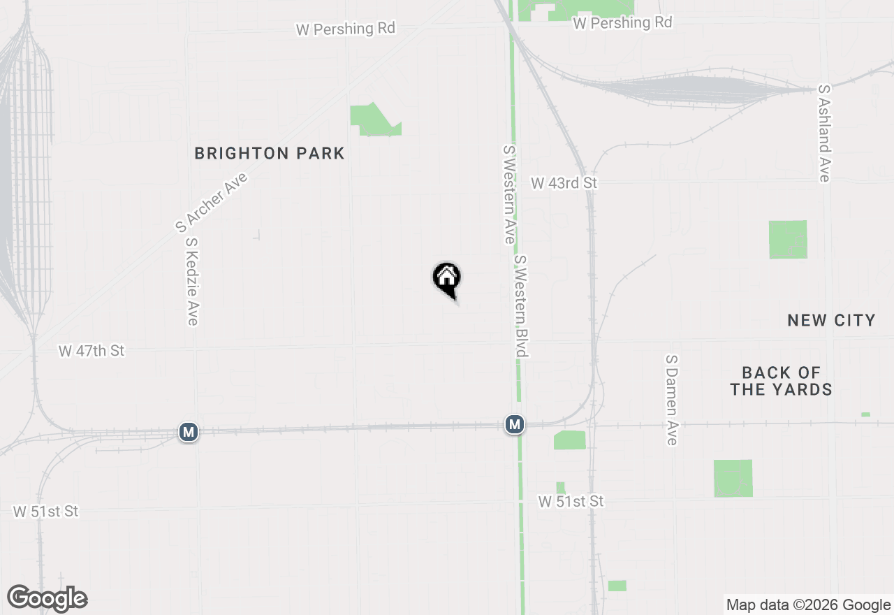 Map of 2539 W 46th Street, Chicago, IL 60632