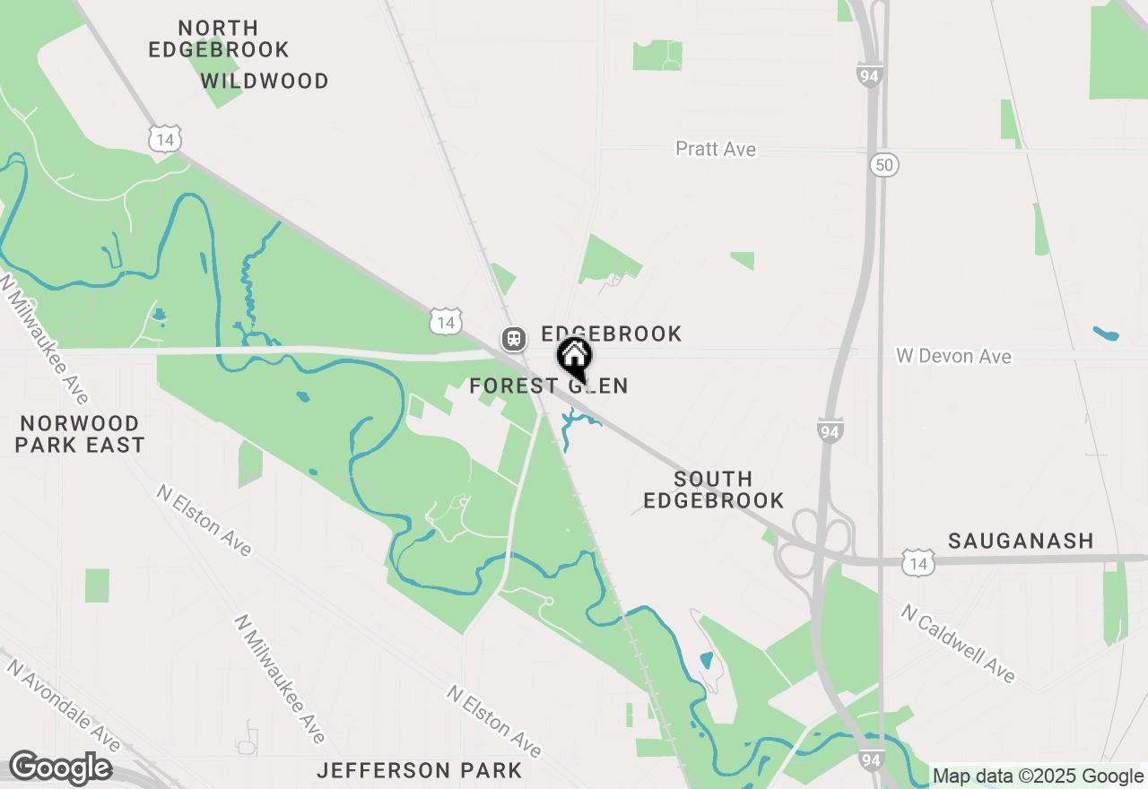Map of 6289 N Caldwell Avenue, Chicago, IL 60646
