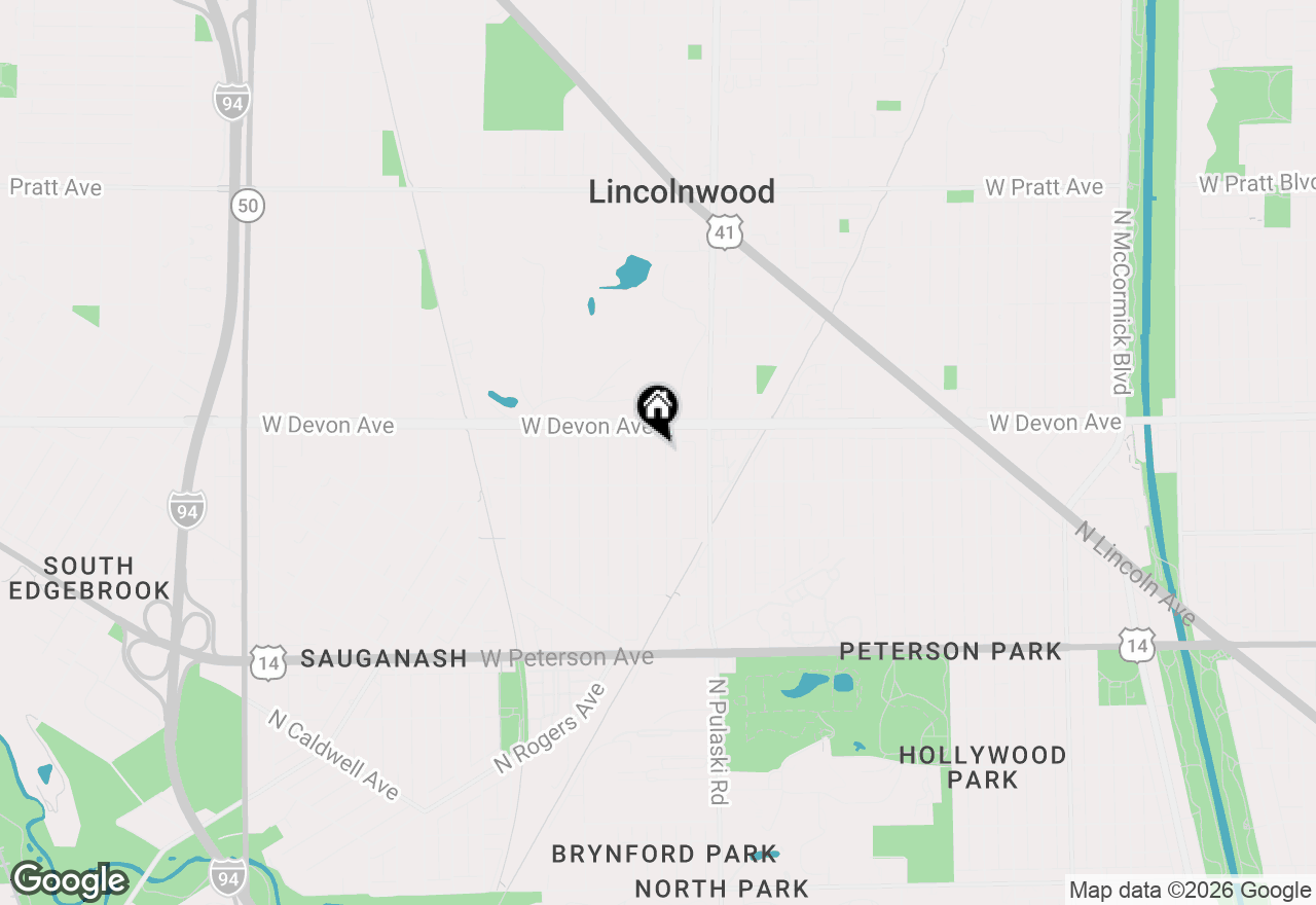 Map of 6335 N Karlov Avenue, Chicago, IL 60646