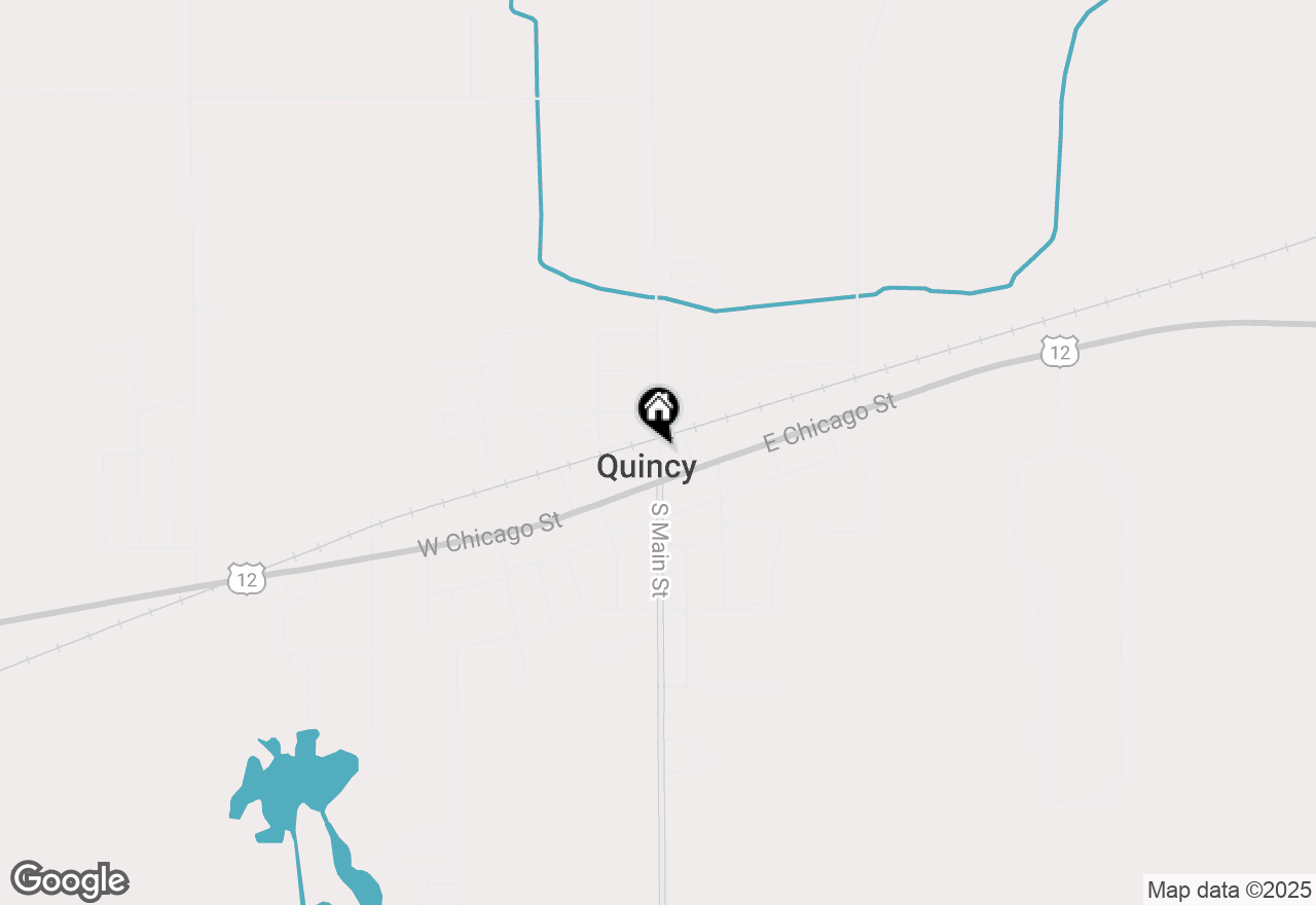 Map of 19 N Main Street, Quincy, MI 49082