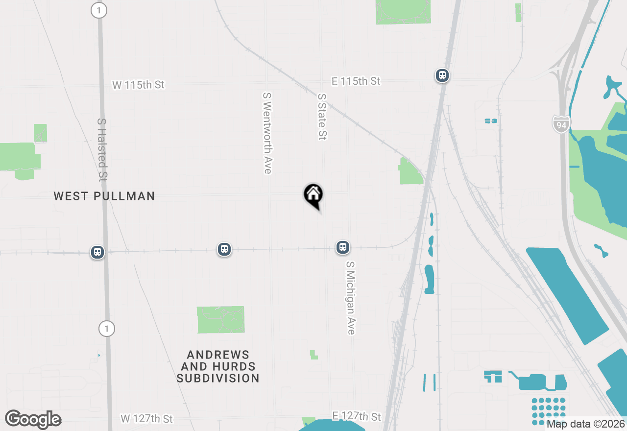 Map of 11949 S Lafayette Avenue, Chicago, IL 60628