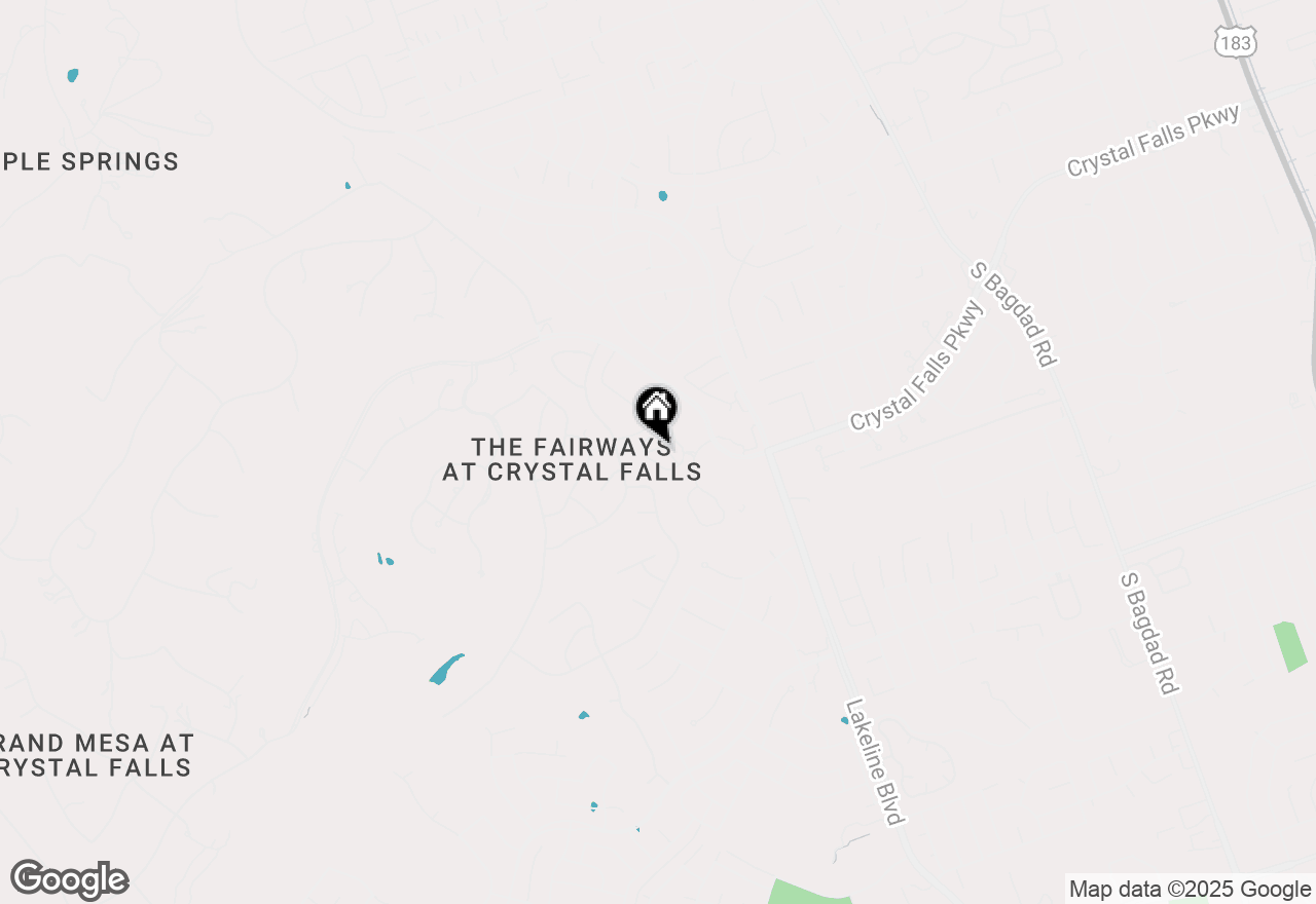 Map of 1708 Loyal Friend Drive #46, Leander, TX 78641