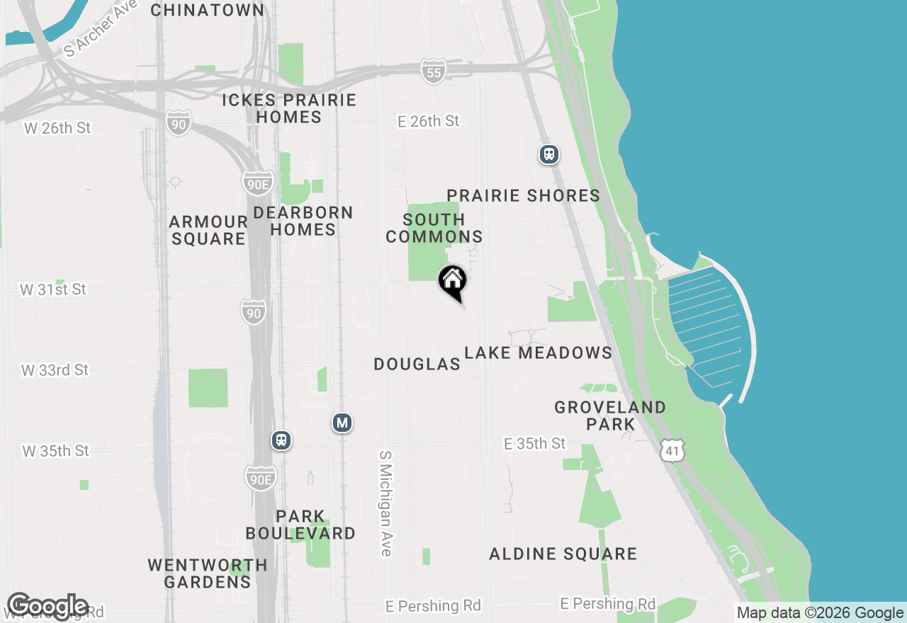 Map of 3143 S Giles Avenue, Chicago, IL 60616