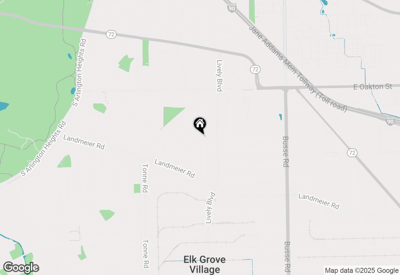 Map of 590-600 Bonnie Lane, Elk Grove Village, IL 60007