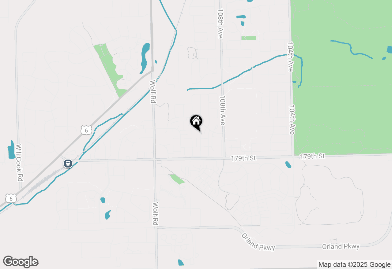 Map of 17738 New Hampshire Court #17738, Orland Park, IL 60467