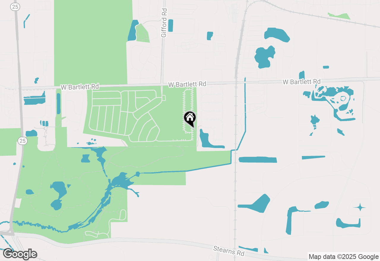 Map of 232 Burton Drive, Bartlett, IL 60103