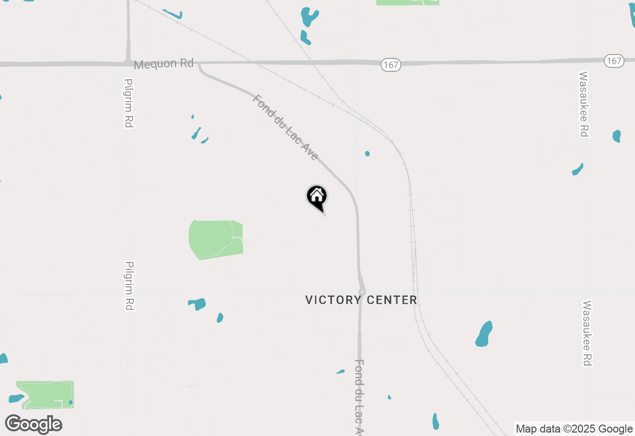 Map of W143N10660 Magnolia Dr, Germantown, WI 53022