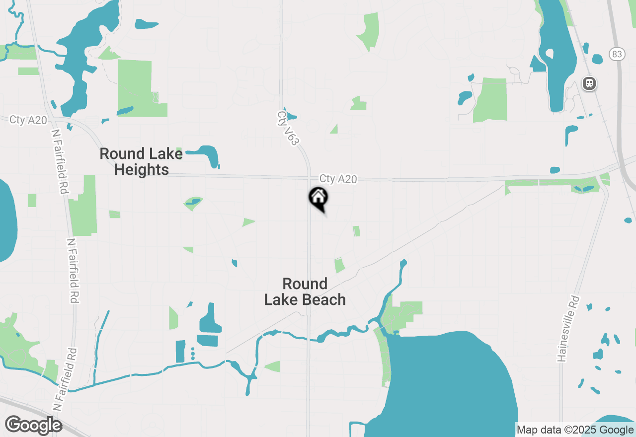 Map of 1520 N Park Drive, Round Lake Beach, IL 60073