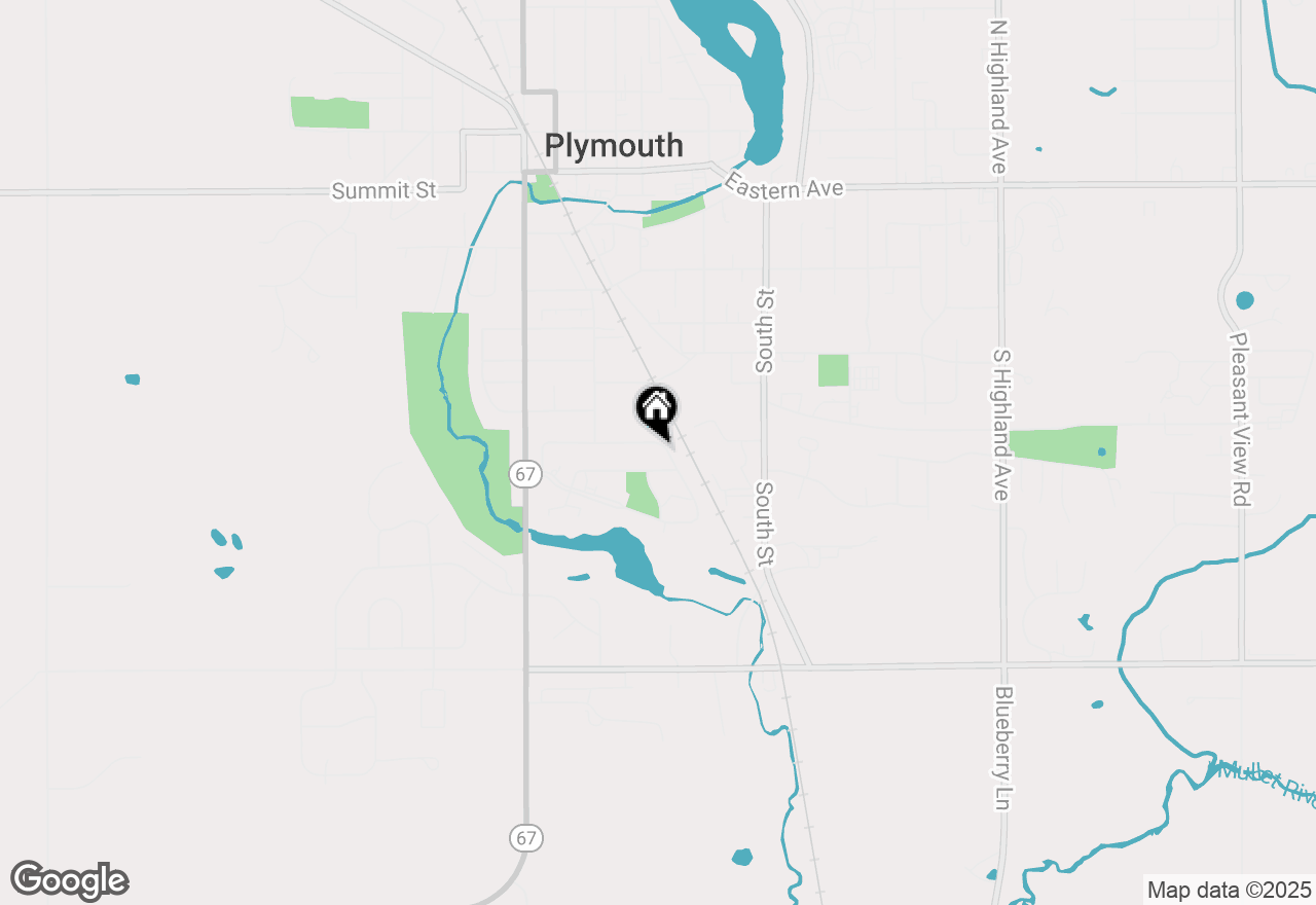 Map of 413 Beth Cir, Plymouth, WI 53073