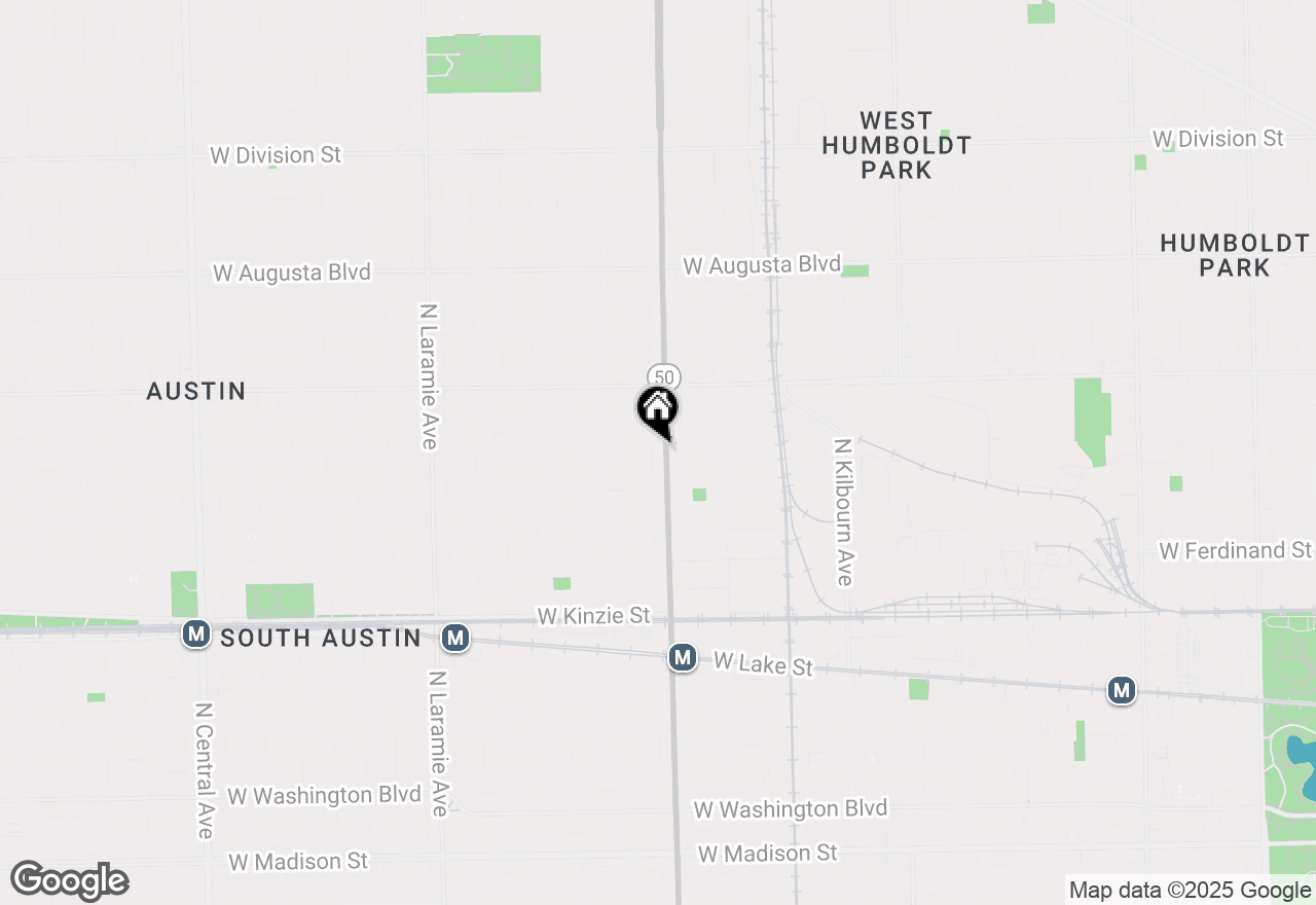 Map of 652 N Cicero Avenue, Chicago, IL 60644