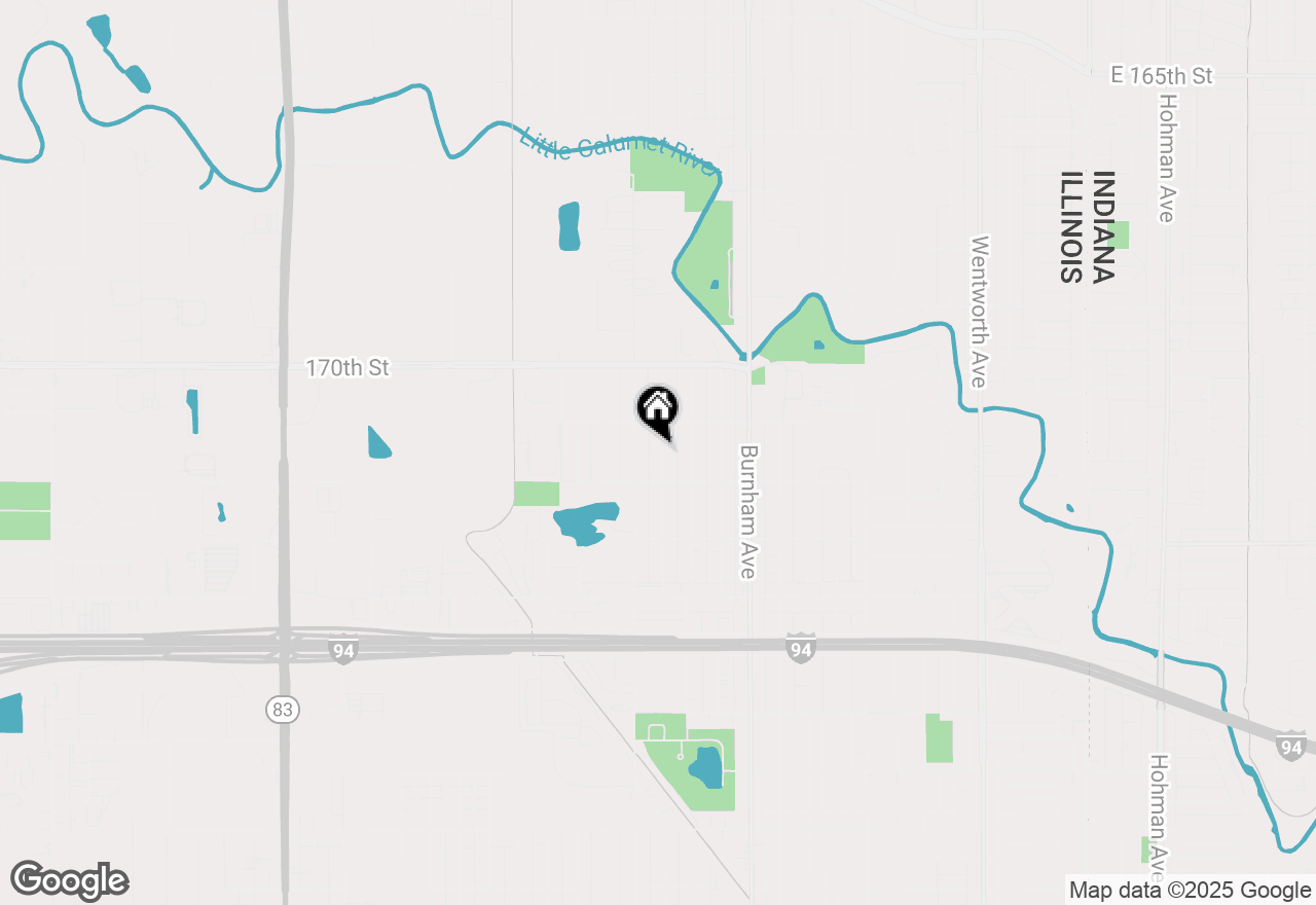 Map of 17130 Park Avenue, Lansing, IL 60438