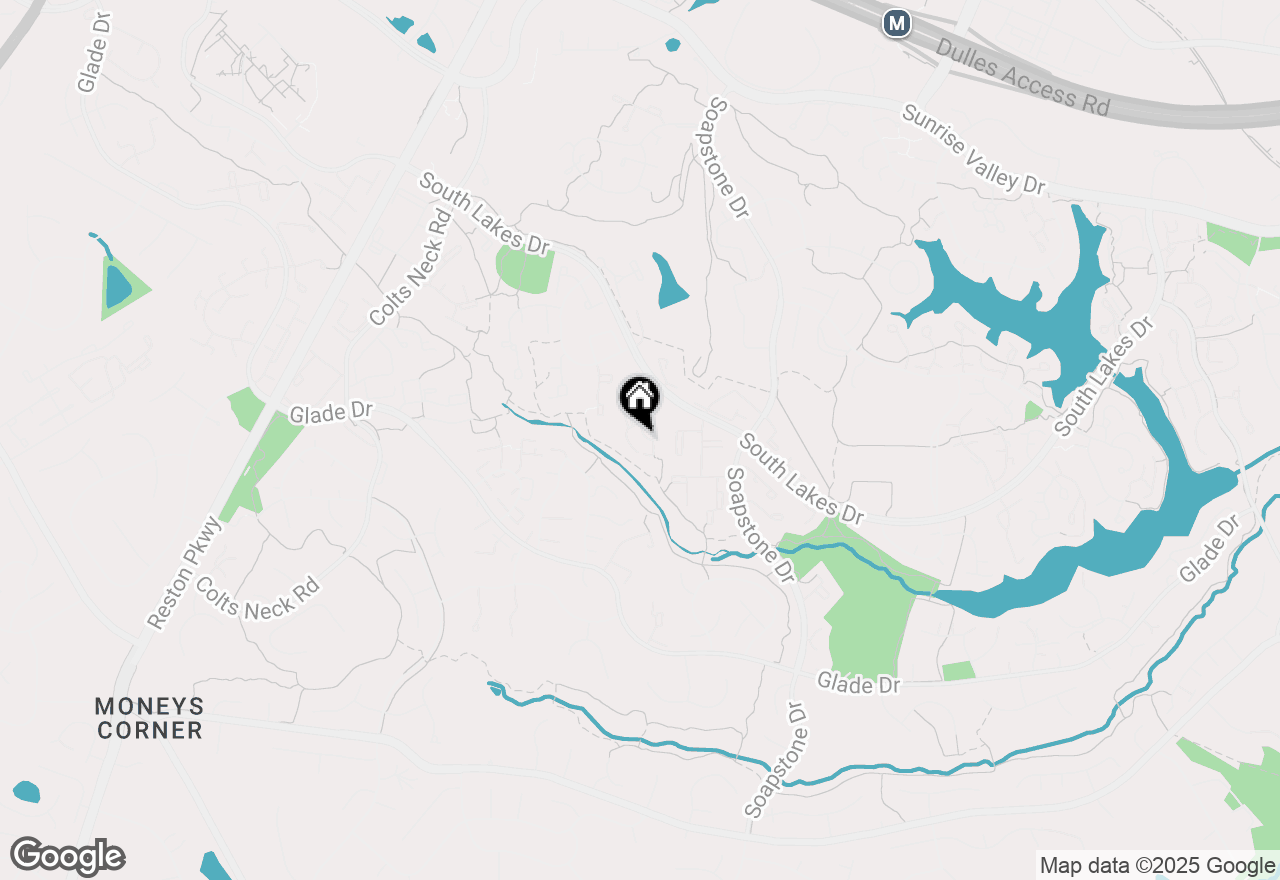 Map of 2224 Springwood Drive #105A, Reston, VA 20191