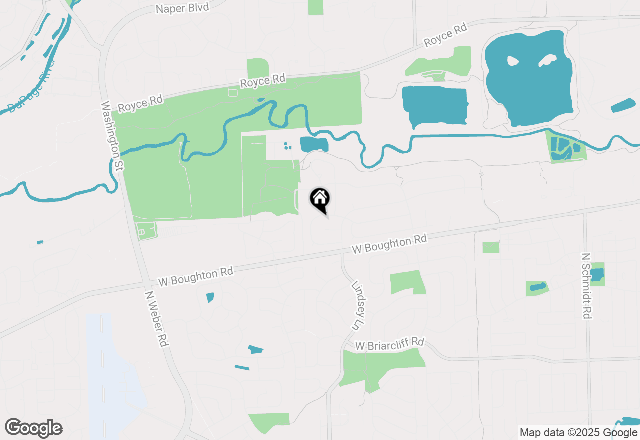 Map of 849 Brompton Circle, Bolingbrook, IL 60440