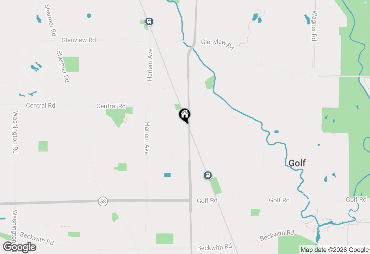 Map of 1720 Longvalley Road, Glenview, IL 60025