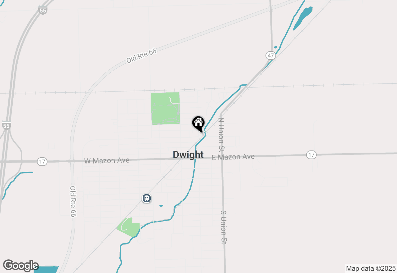Map of 000 E Waupansie Street, Dwight, IL 60420