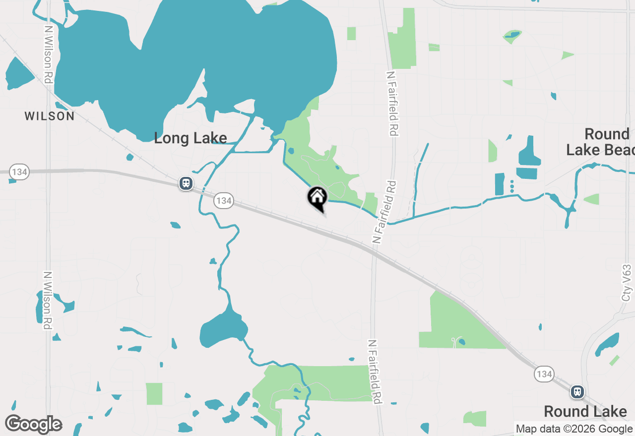 Map of 1443 Spring Brook Court #2D, Round Lake Beach, IL 60073