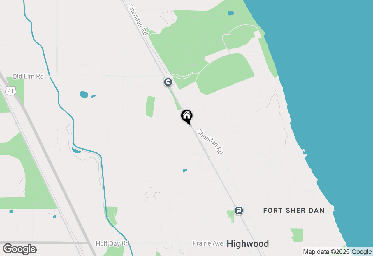 Map of 3287 Western Avenue, Highland Park, IL 60035